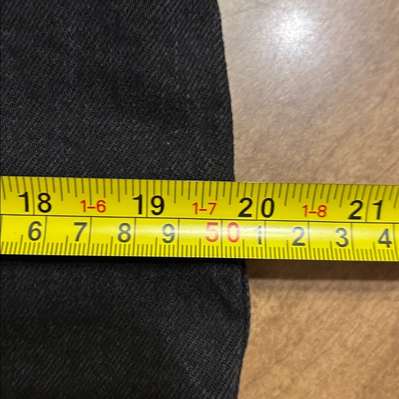 Abercrombie Jeans Women’s 29 Short - Black Denim 90s Relaxed High Rise Wide Leg - Picture 11 of 14